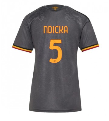 AS Roma Evan Ndicka #5 Tredjetrøje Dame 2026-27 Kortærmet